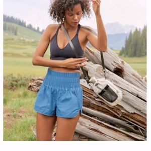 Free People Movement / The Way Home Running Shorts / Blue / Noiseless